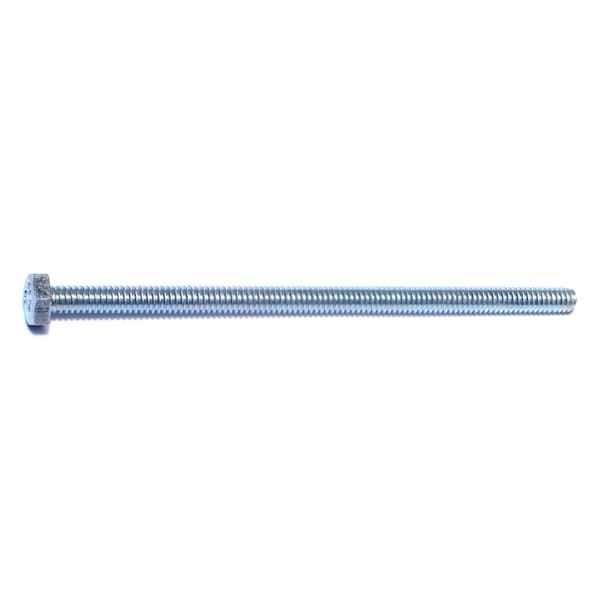 Midwest Fastener 1/4"-20 Hex Head Tap Bolt, Zinc Plated Steel, 5 in L, 10 PK 63306 - main